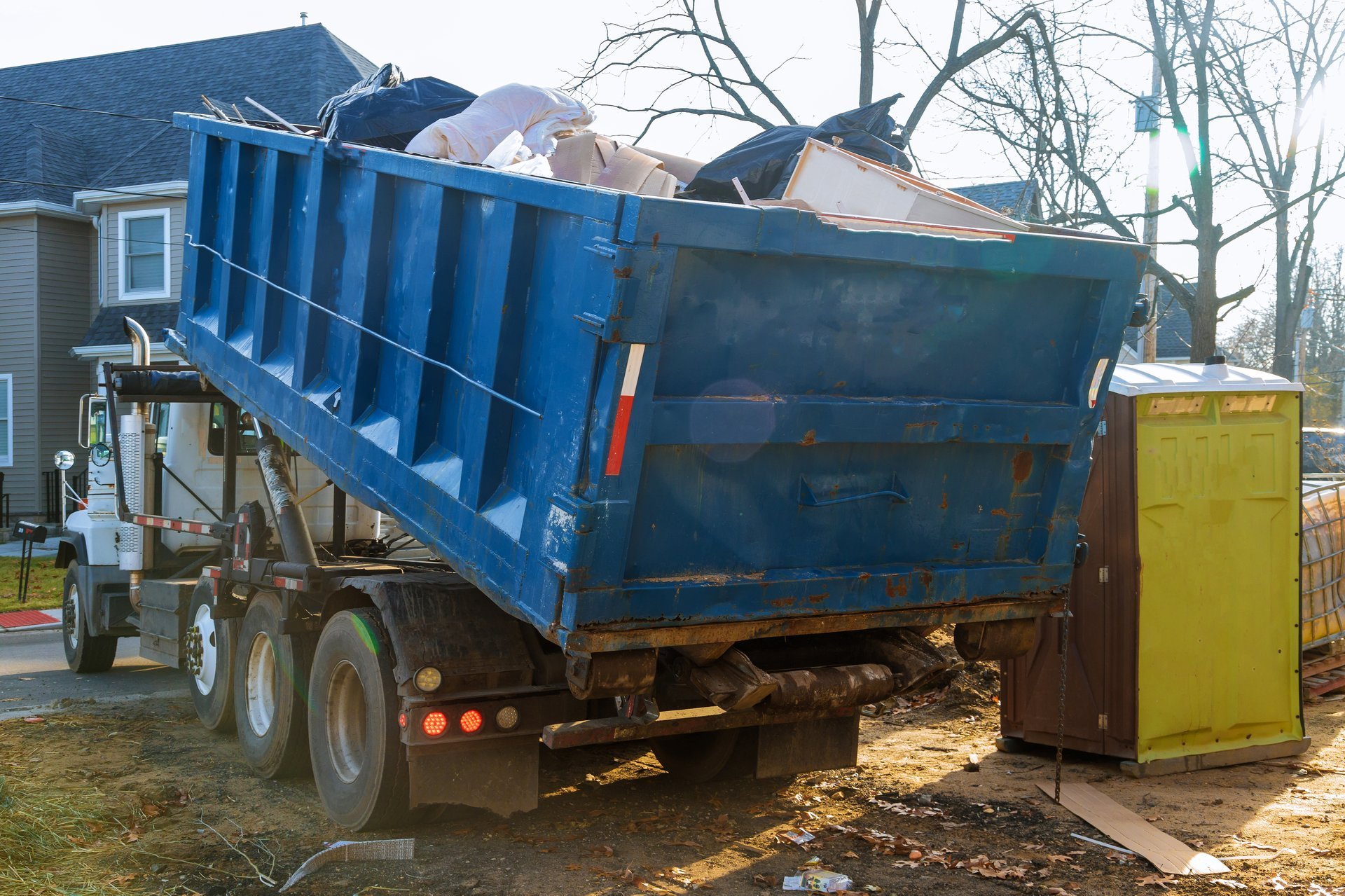 Professional junk removal services